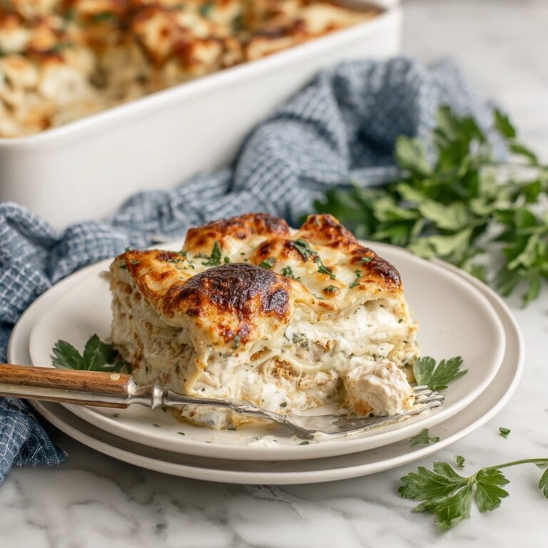 Chicken Alfredo Lasagna Recipe