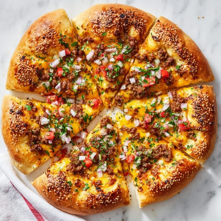 Cheeseburger Pizza Recipe