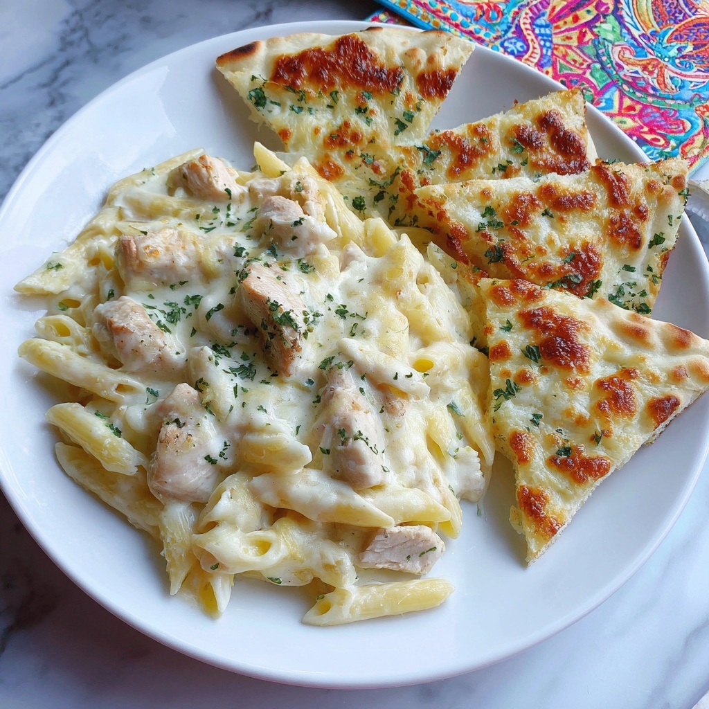 White Chicken Enchilada Pasta Recipe - Recipe Image