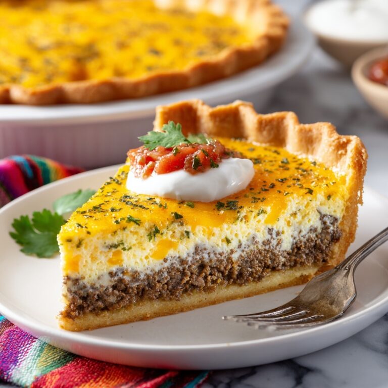 Taco Ranch Quiche Recipe
