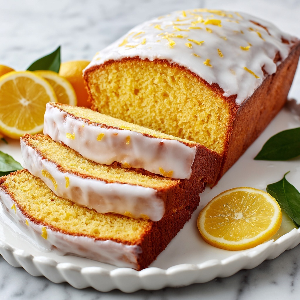 Glazed Lemon Bread Recipe - Recipe Image