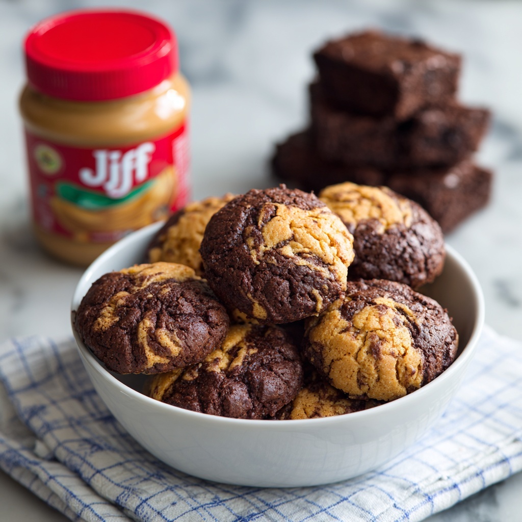 Peanut Butter Brookies Recipe - Recipe Image