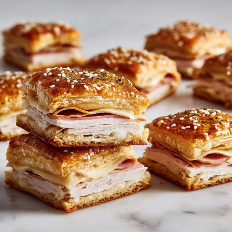 Baked Crescent Sandwiches Recipe