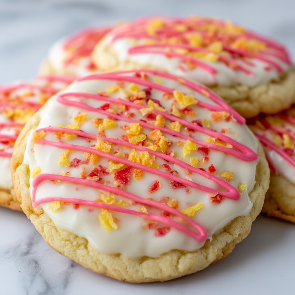 Strawberry Shortcake Sugar Cookies Recipe - Recipe Image