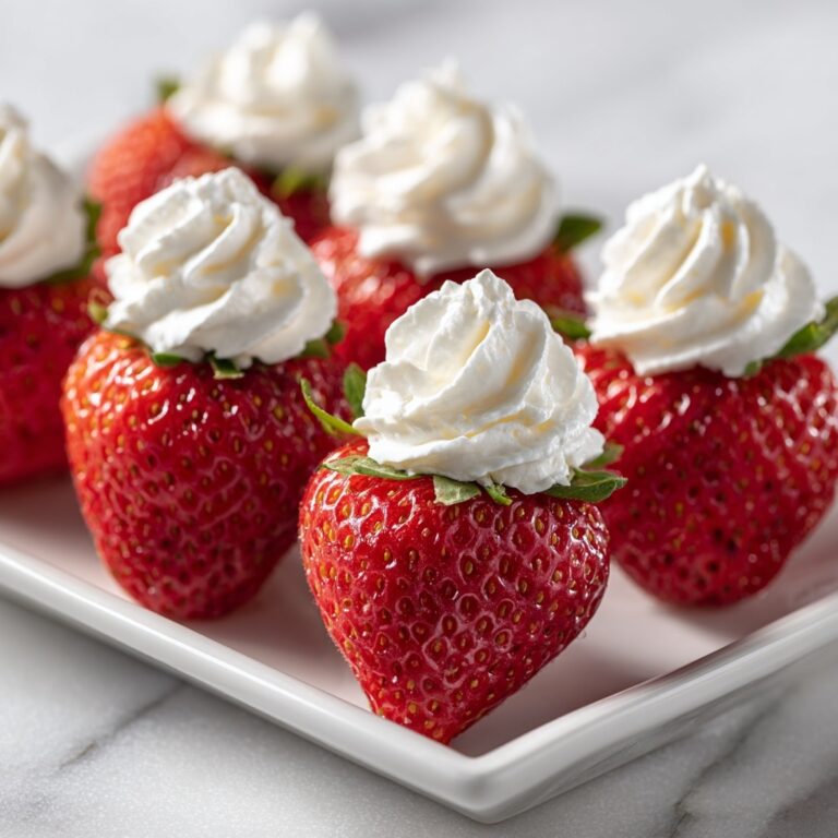 Deviled Strawberries Recipe