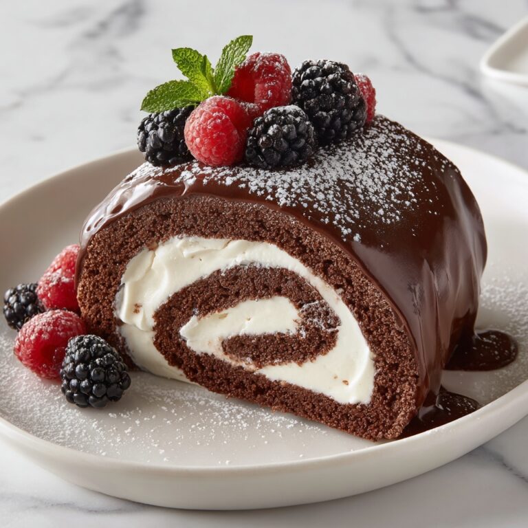 Choco Swiss Roll Delight Recipe