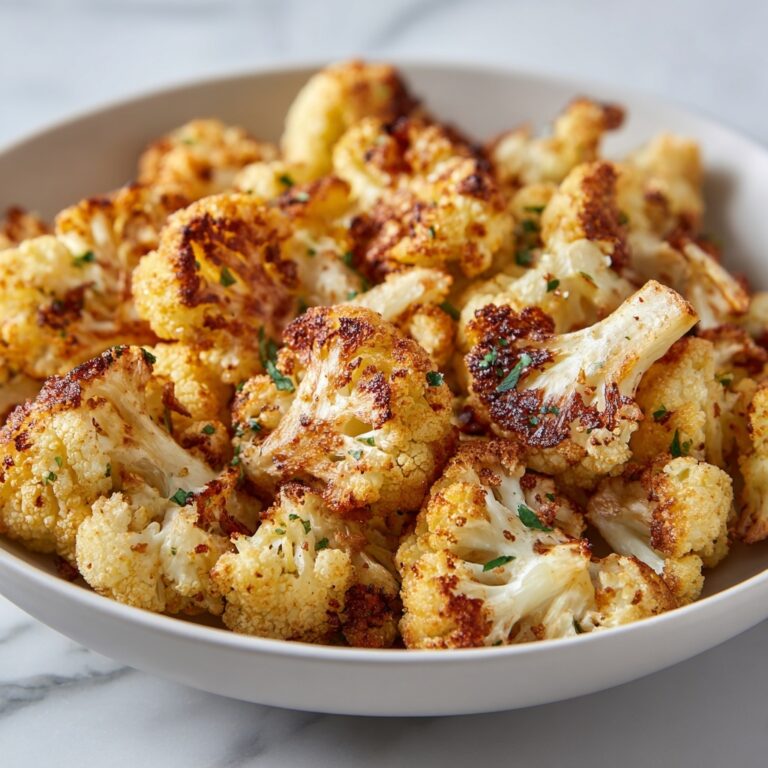 Crispy Baked Cauliflower Bites Recipe