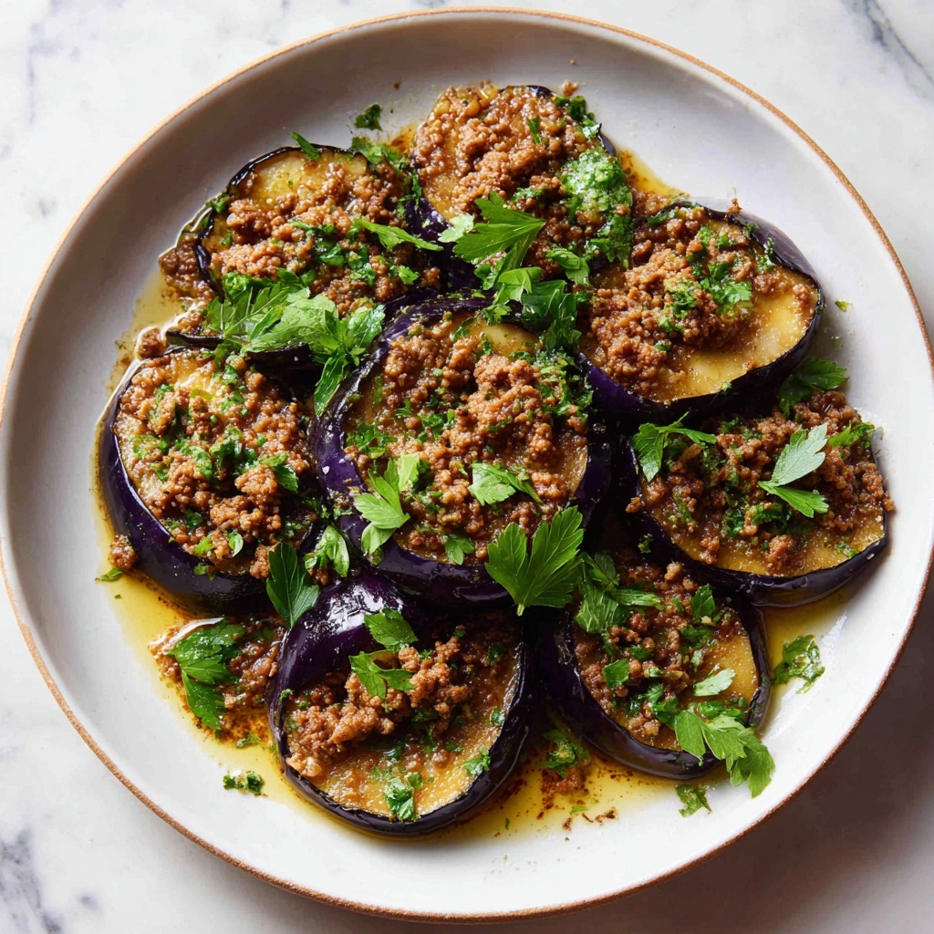 Minced Beef and Eggplant Stew Recipe - Recipe Image