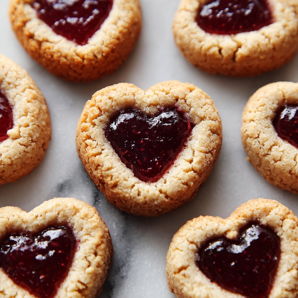 Heart Jam Cookies Recipe - Recipe Image