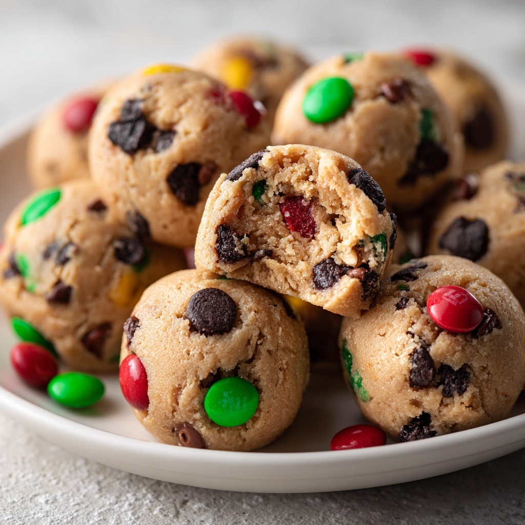 Monster Cookie Protein Bites Recipe - Recipe Image