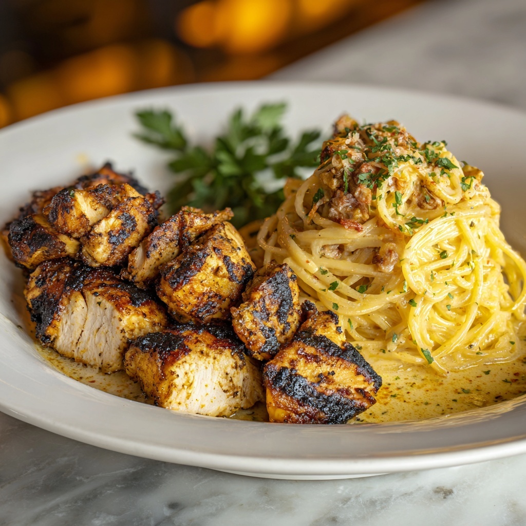 Garlic Butter Chicken Pasta: A Deliciously Easy Recipe for Dinner Recipe - Recipe Image