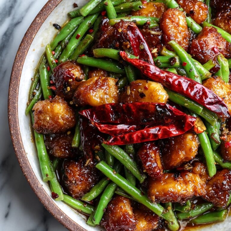 Chicken Green Bean Stir Fry with Sweet Chili Sauce Recipe