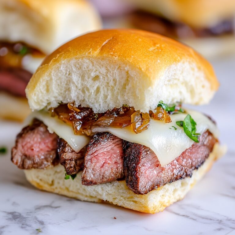 Cheesy Garlic Pesto Chicken Sliders Recipe