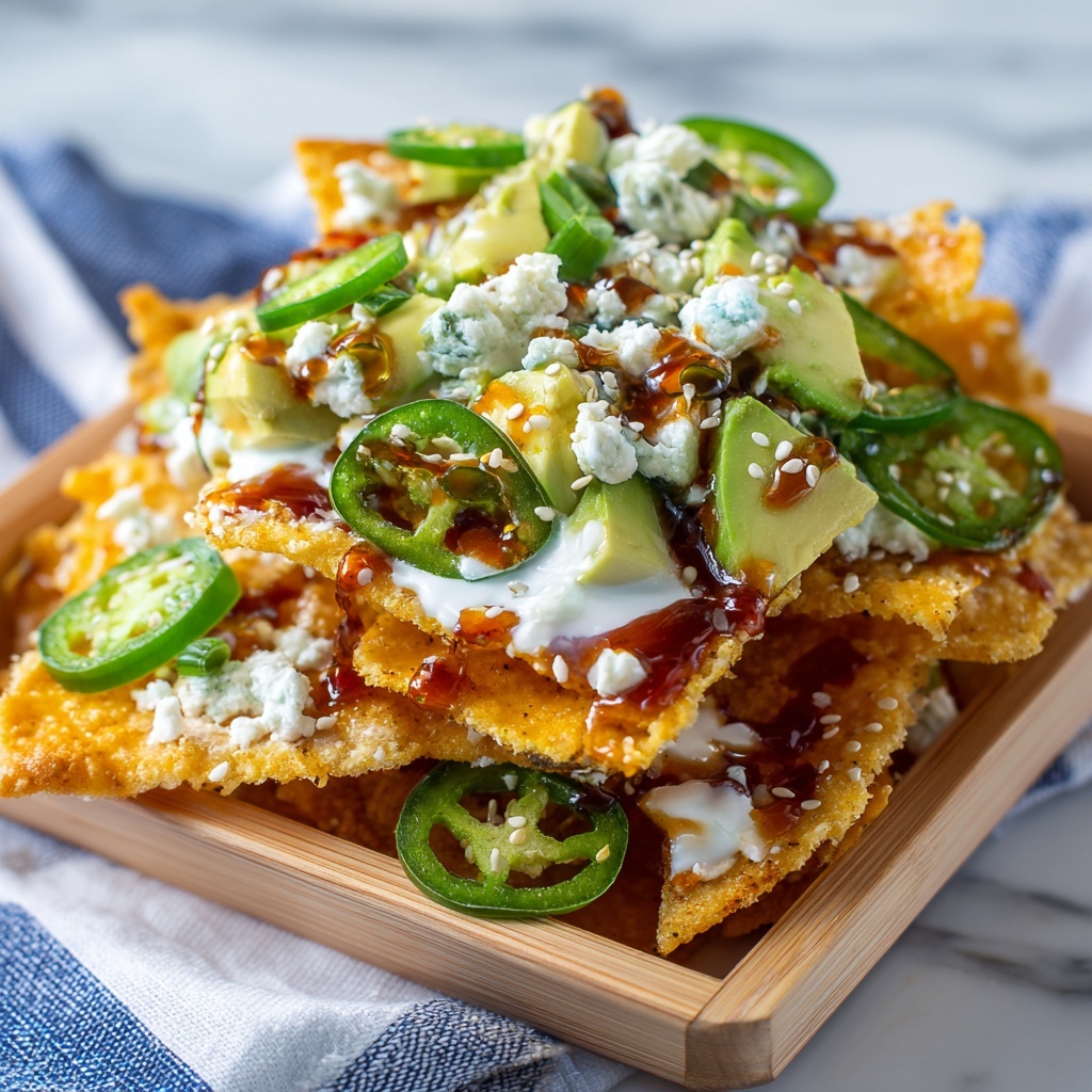 Crab Rangoon Wonton Nachos Recipe - Recipe Image