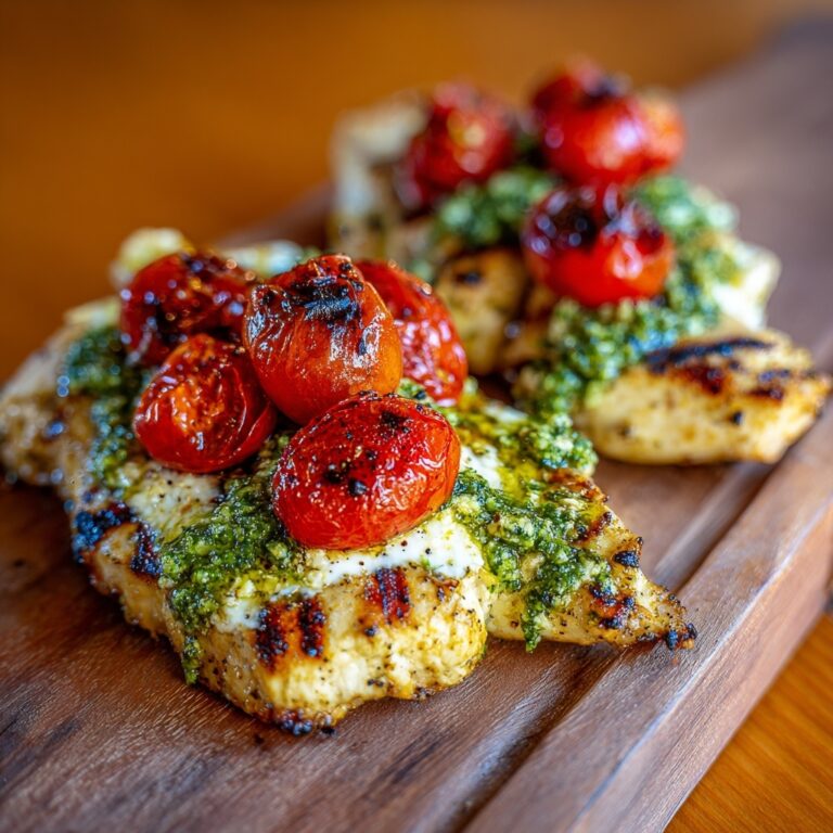 Grilled Chicken Margherita Recipe