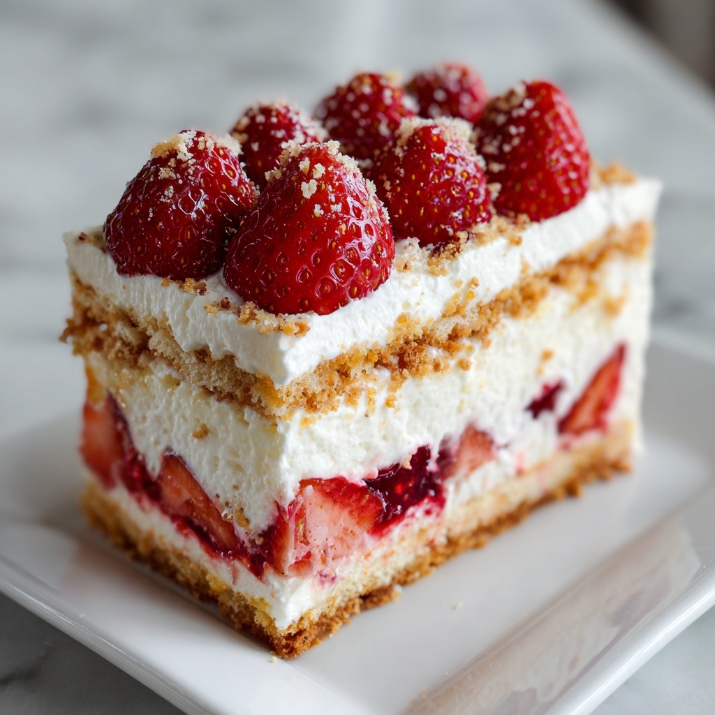 Strawberry Shortcake Cheesecake Rolls Recipe - Recipe Image