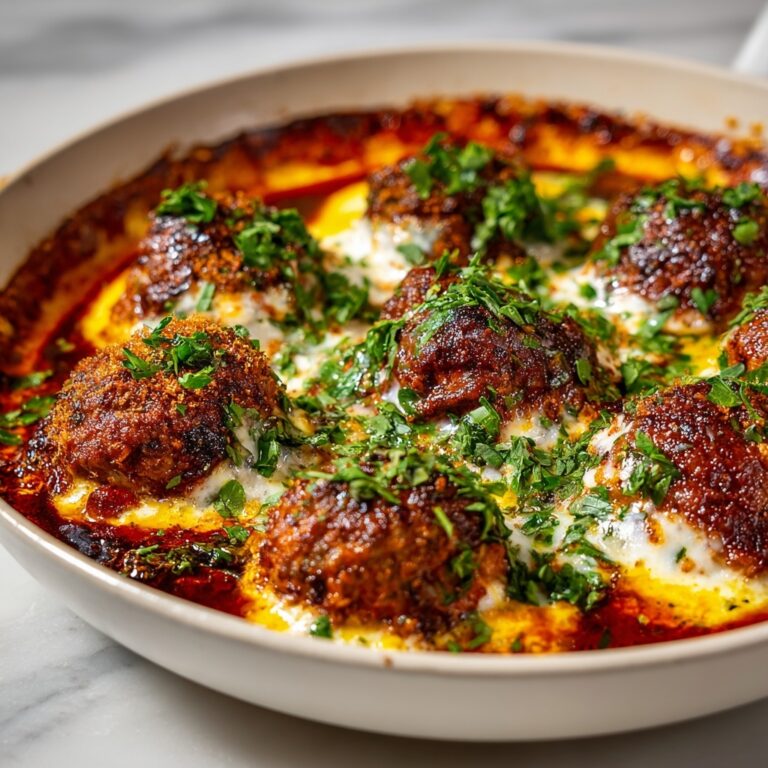 Meatball Casserole with Mashed Potatoes and Mozzarella Recipe