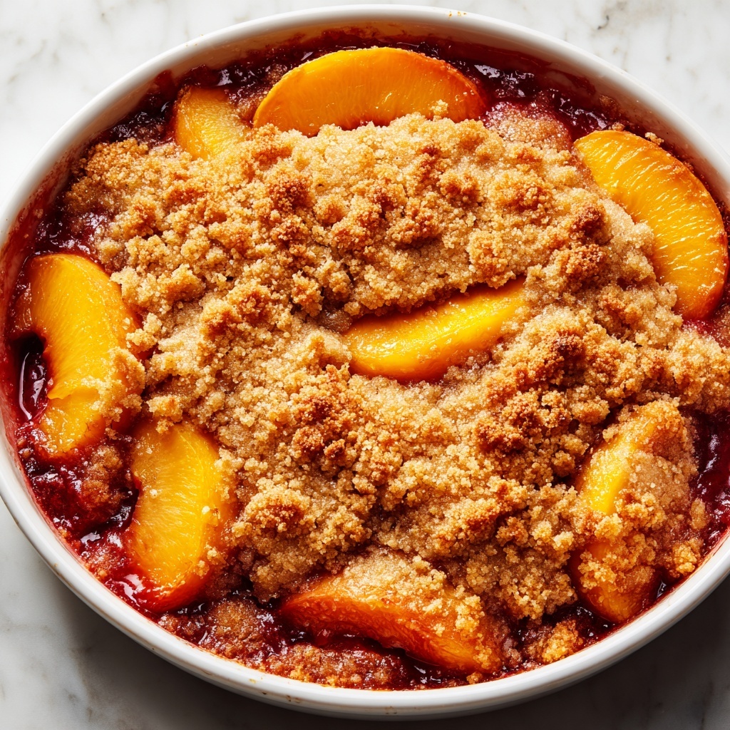 Old Time Oven Peach Cobbler Recipe - Recipe Image