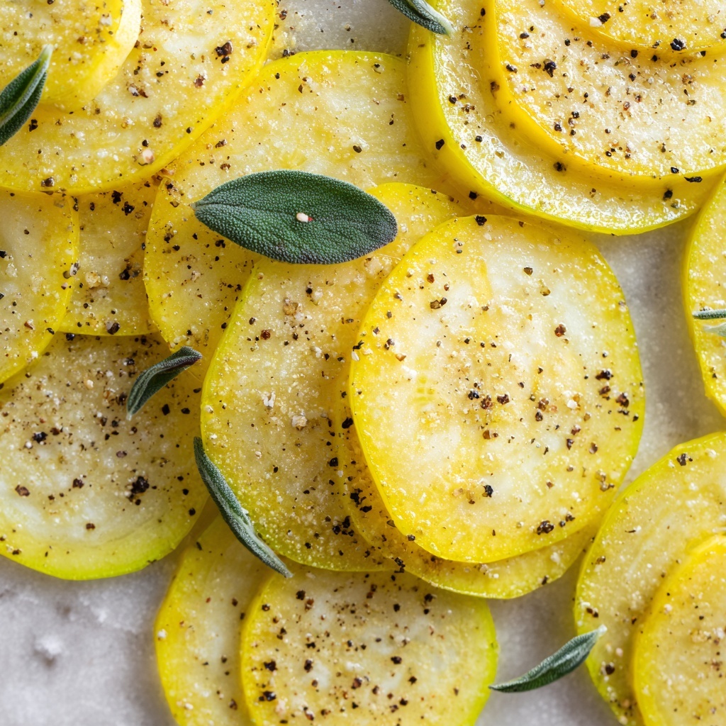Thinly Sliced Parmesan Squash Recipe - Recipe Image