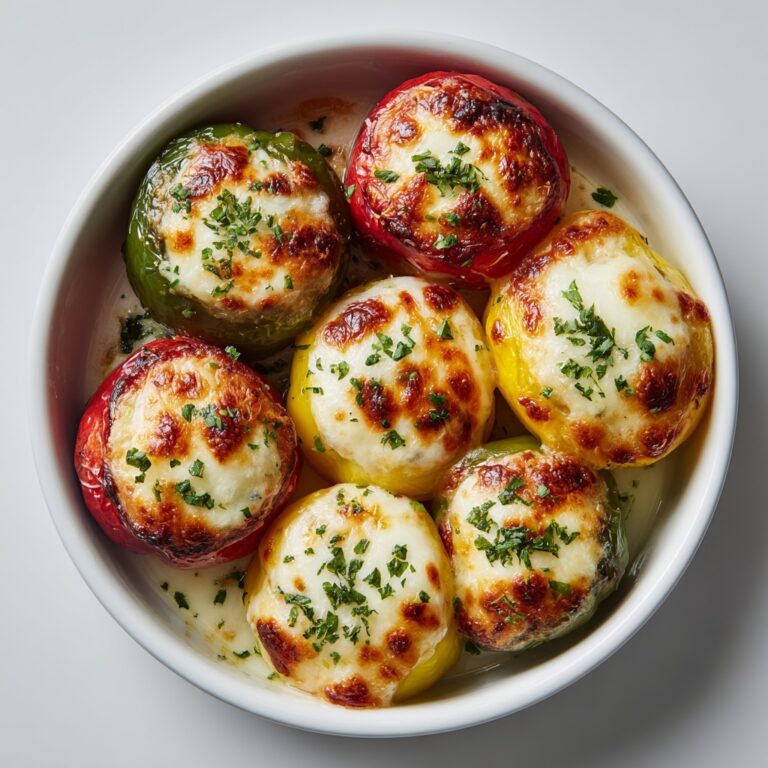 Buffalo Chicken Stuffed Peppers Recipe