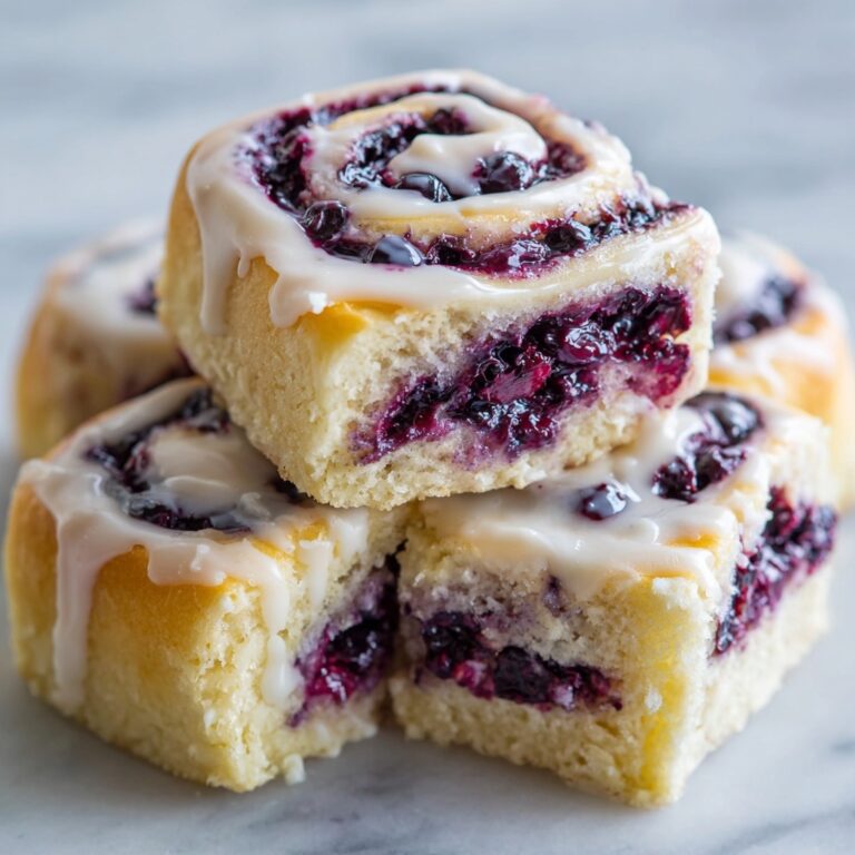 Blueberry Cheesecake Swirl Rolls Recipe