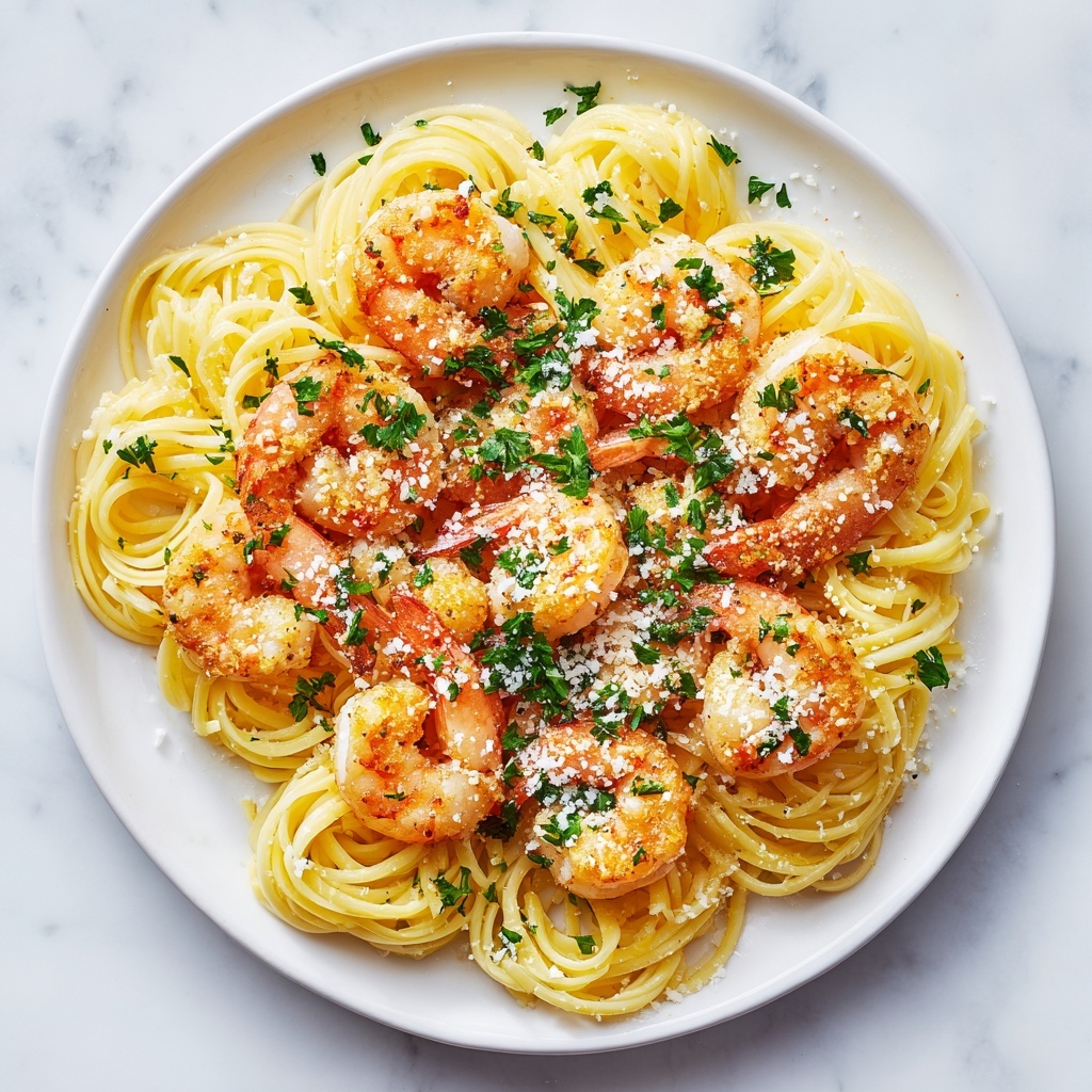 Baked Shrimp Scampi Recipe - Recipe Image
