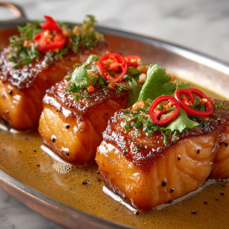 Cajun Honey Butter Salmon Recipe