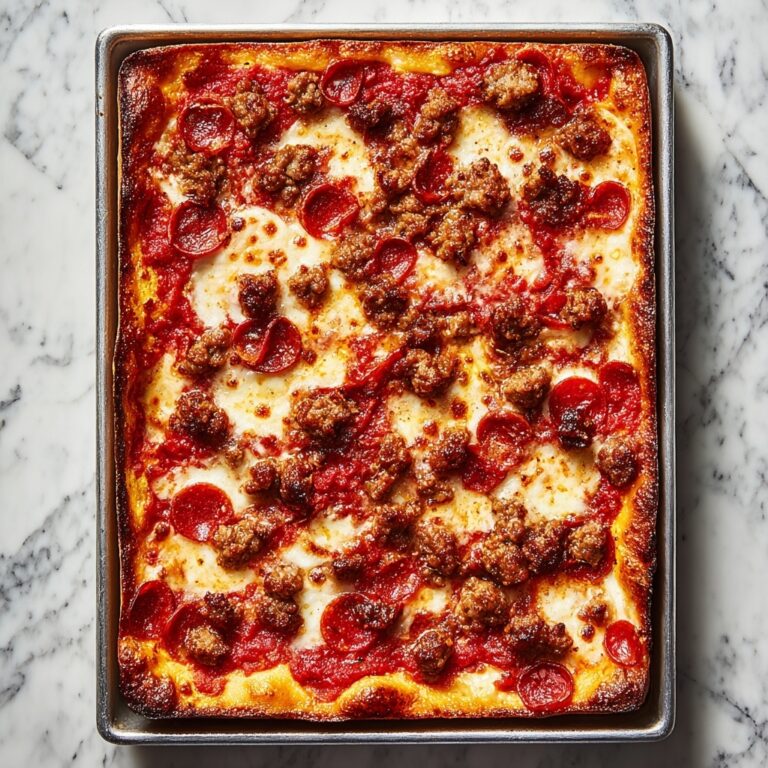 Ultimate Meat Feast Pizza Casserole Recipe