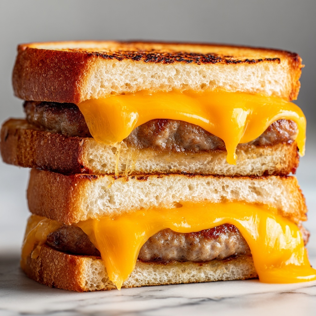 Eggo® Sausage, Egg, and Cheese Sandwich Recipe - Recipe Image