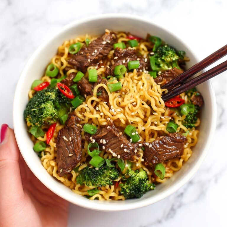 Sticky Beef Noodles: A Quick and Satisfying Meal Recipe