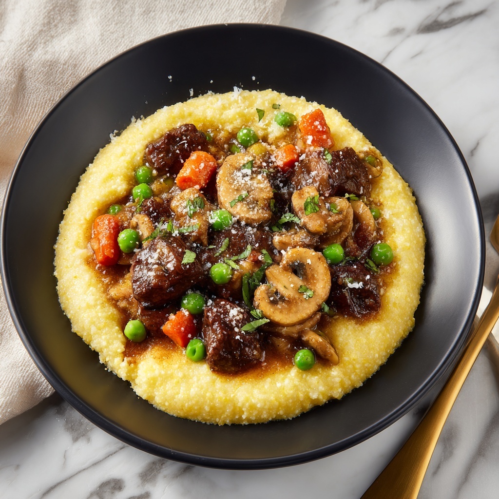 Slow Cooker Italian Beef Stew Recipe - Recipe Image