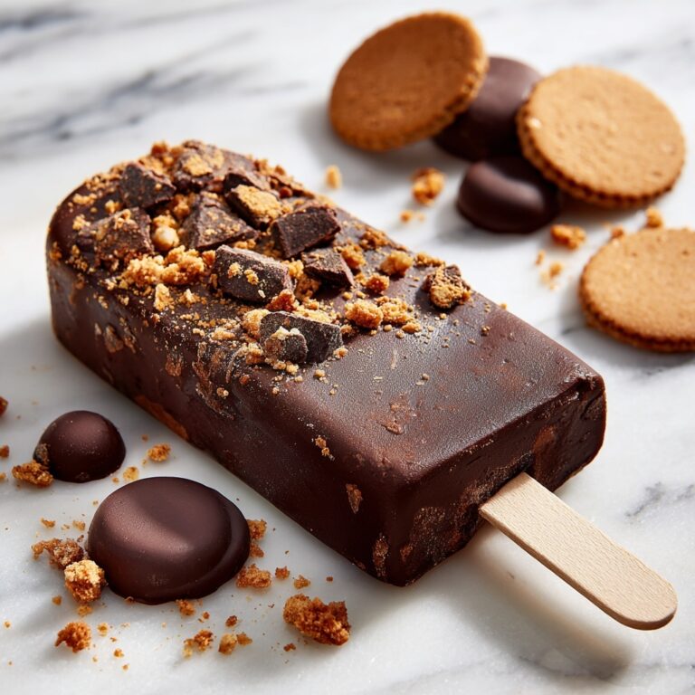 Chocolate Ice Cream Bars Recipe