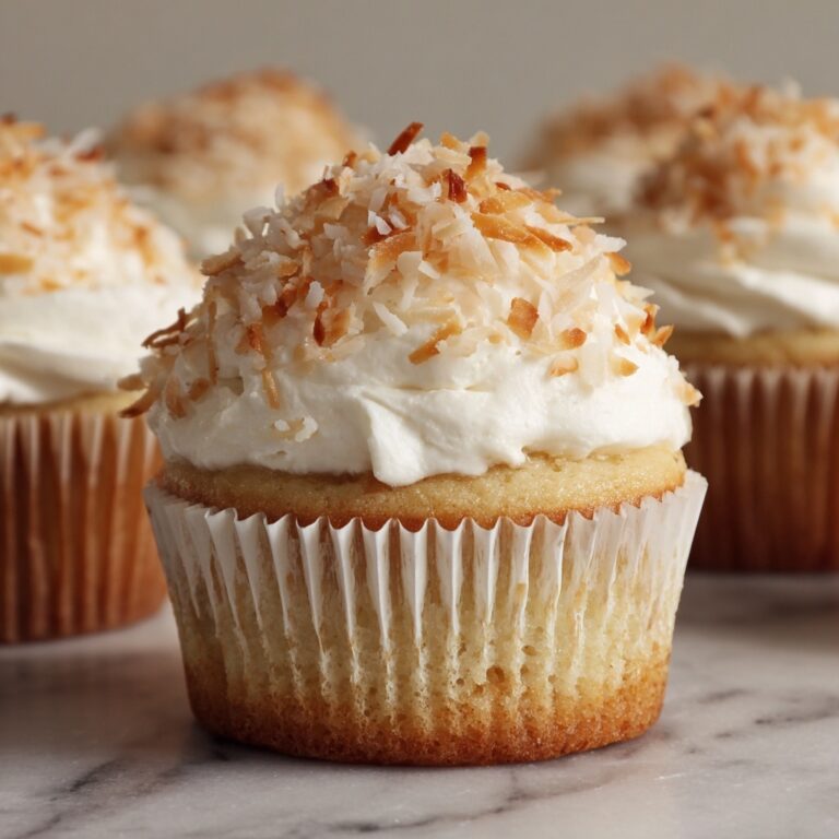 Coconut Cream Cheesecake Cupcakes Recipe