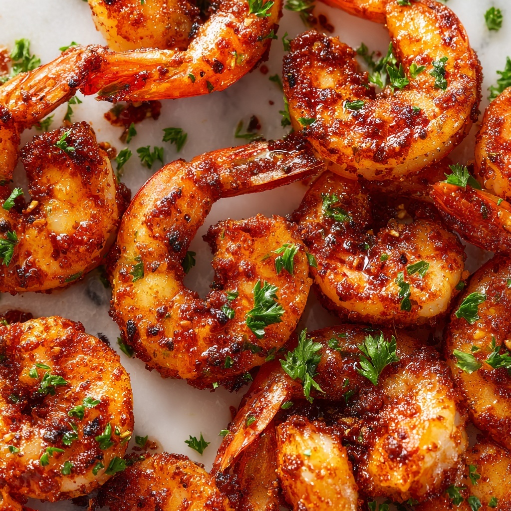 Cajun-Style Shrimp with Lemon Garlic Butter and Remoulade Recipe - Recipe Image