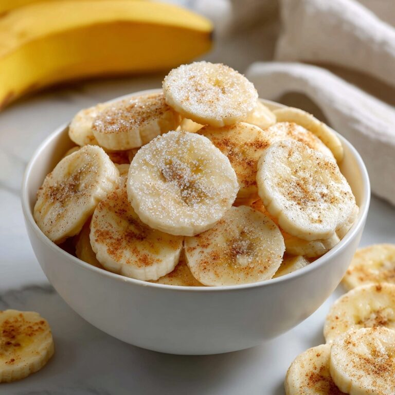 Cinnamon-Sugar Air Fryer Banana Chips Recipe