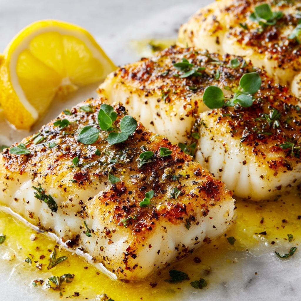 Lemon-Herb Baked Cod Recipe - Recipe Image