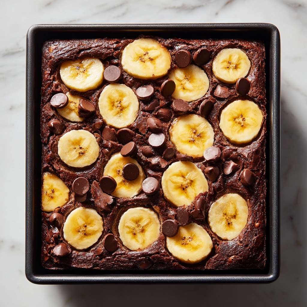 Banana Bread Brownies: A Perfect Hybrid Dessert Recipe - Recipe Image