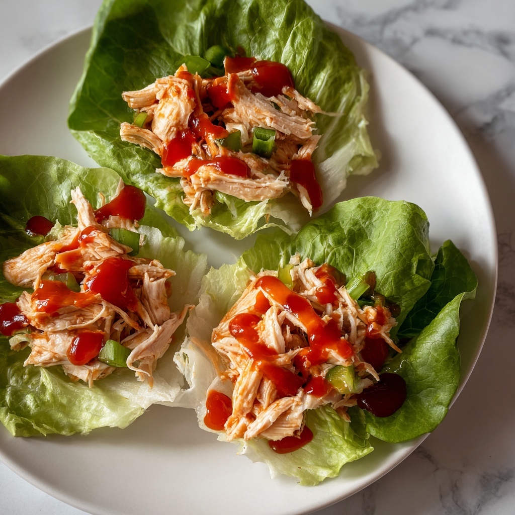 Spicy Thai Chicken Lettuce Wraps Recipe - Recipe Image