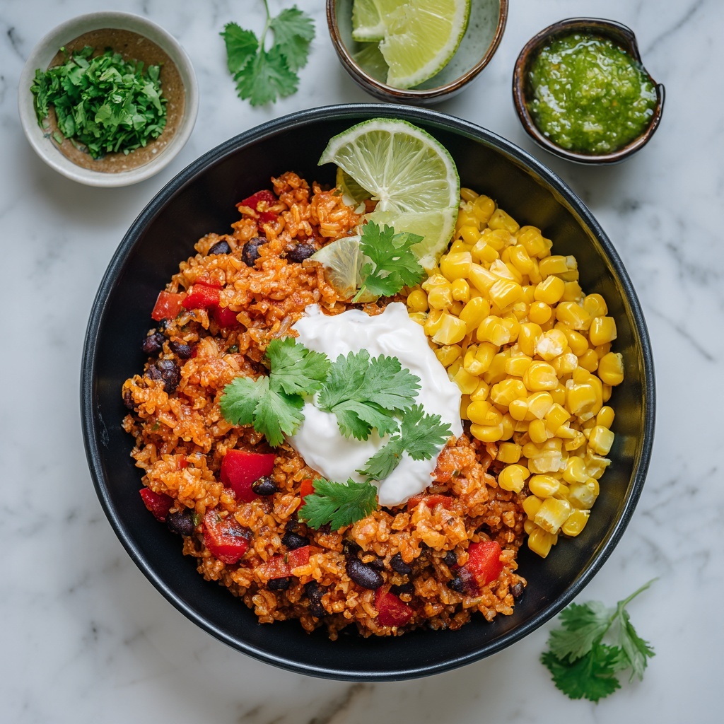 Healthy Turkey Taco Rice Bowl Recipe - Recipe Image