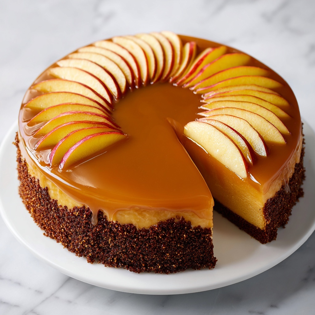 Brown Butter Apple Upside Down Cake Recipe - Recipe Image
