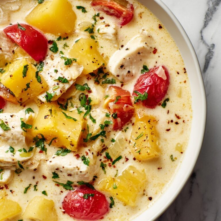 Slow Cooker Creamy Chicken Chili Recipe