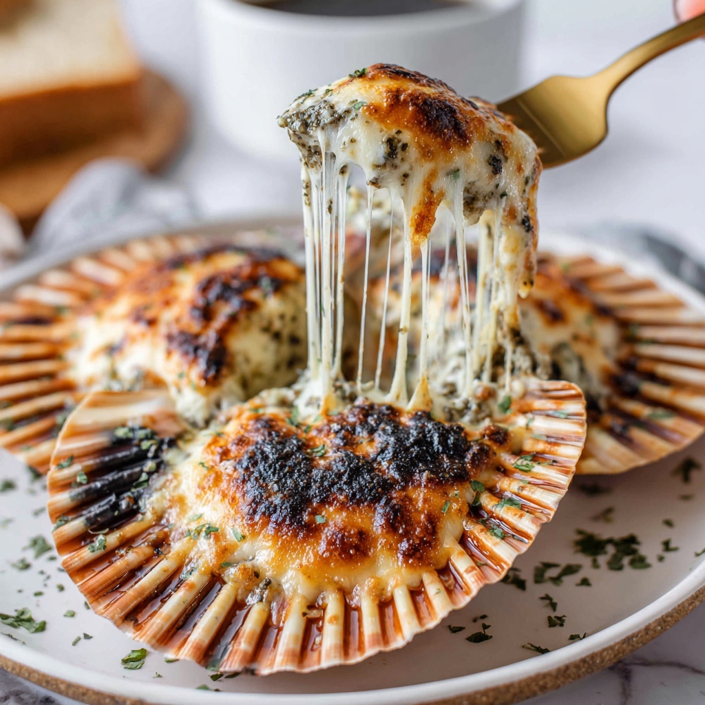 Grilled Parmesan Garlic Oysters Recipe - Recipe Image