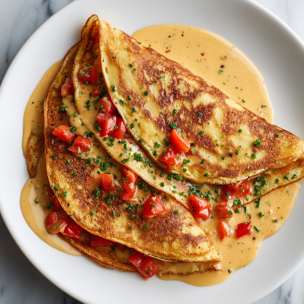 Boudin Chimichangas with Crawfish Cream Sauce Recipe - Recipe Image