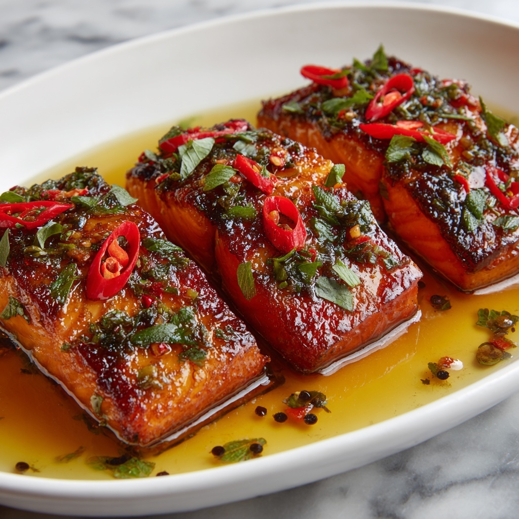 Cajun Honey Butter Salmon Recipe - Recipe Image