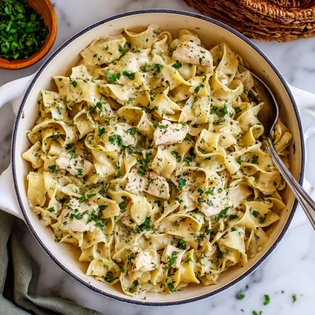 Chicken Pot Pie Pasta Recipe - Recipe Image