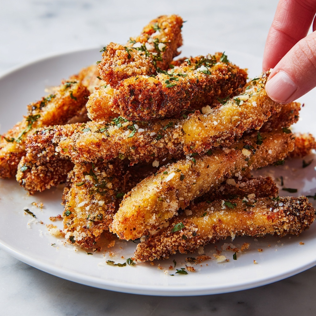 Oven-Baked Crispy Parmesan Chicken Tenders Recipe - Recipe Image