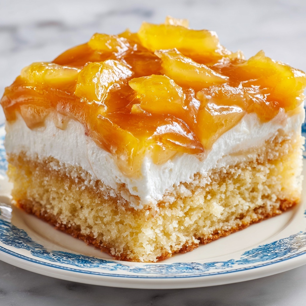 Best Lemon Poke Cake Recipe with Jello Pudding Recipe - Recipe Image