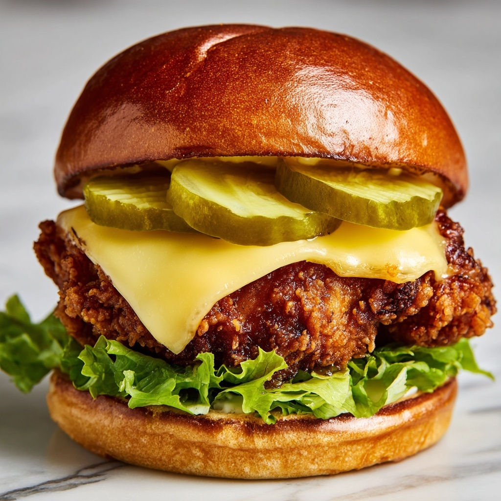 Hot Honey Fried Chicken Sandwiches Recipe - Recipe Image