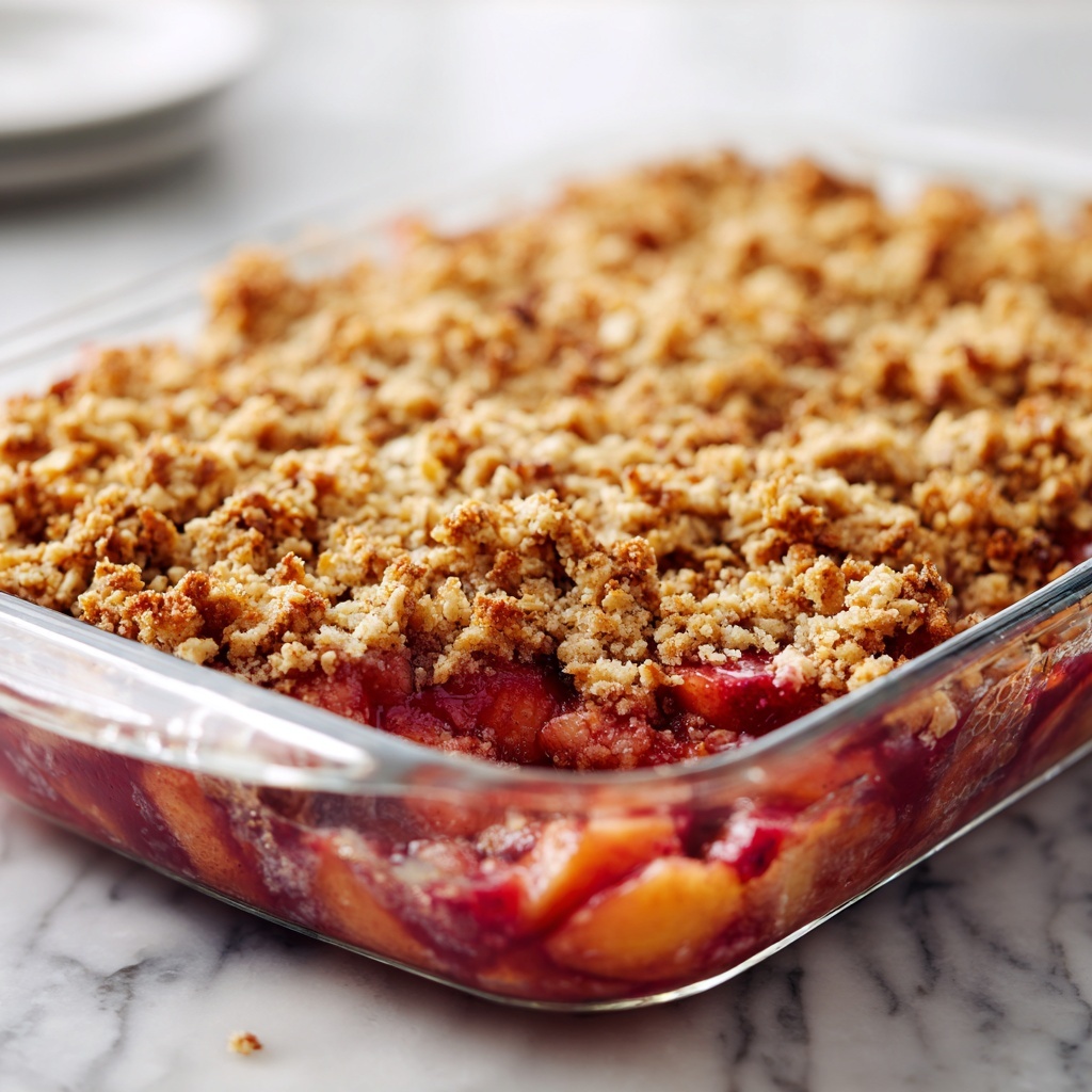 Classic Rhubarb Crisp Recipe - Recipe Image