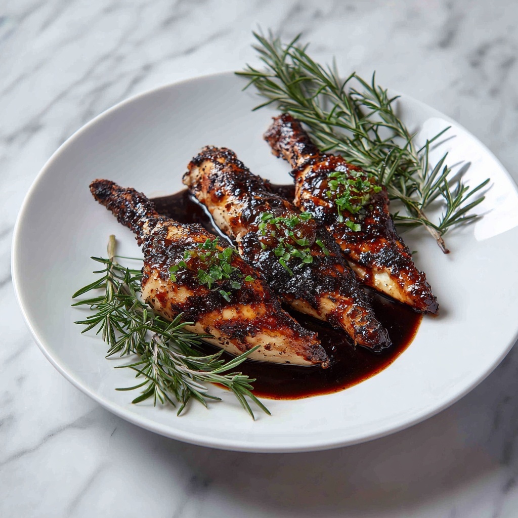 Grilled Herb-Infused Balsamic Chicken Recipe - Recipe Image